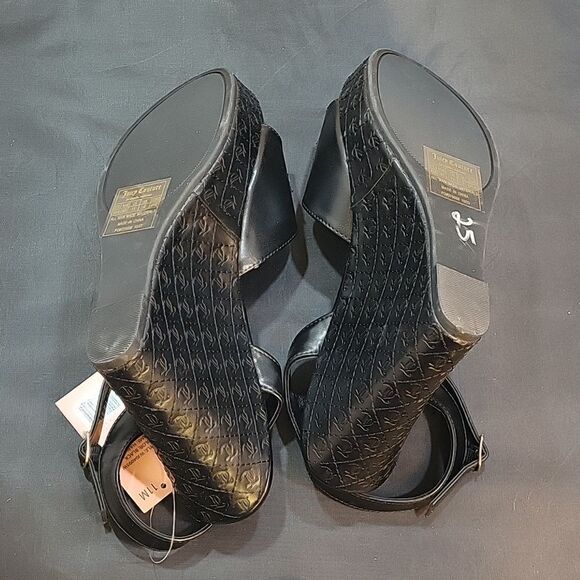 BRAND NEW JUICY COUTURE HARLOWE WOMEN"S WEDGES SANDAL S2 - Picture 13 of 15
